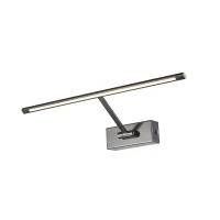 Aplică MONALISA, crom negru, finisaj strălucitor, 230V, LED, 1x9W, 179lm, 3000K, CRI ≥90, IP20