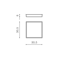 Spot aparent MONZA S 3000K, negru, finisaj mat, 230V, LED, 1x36W, 3190lm, 3000K, CRI ≥80, IP20 2