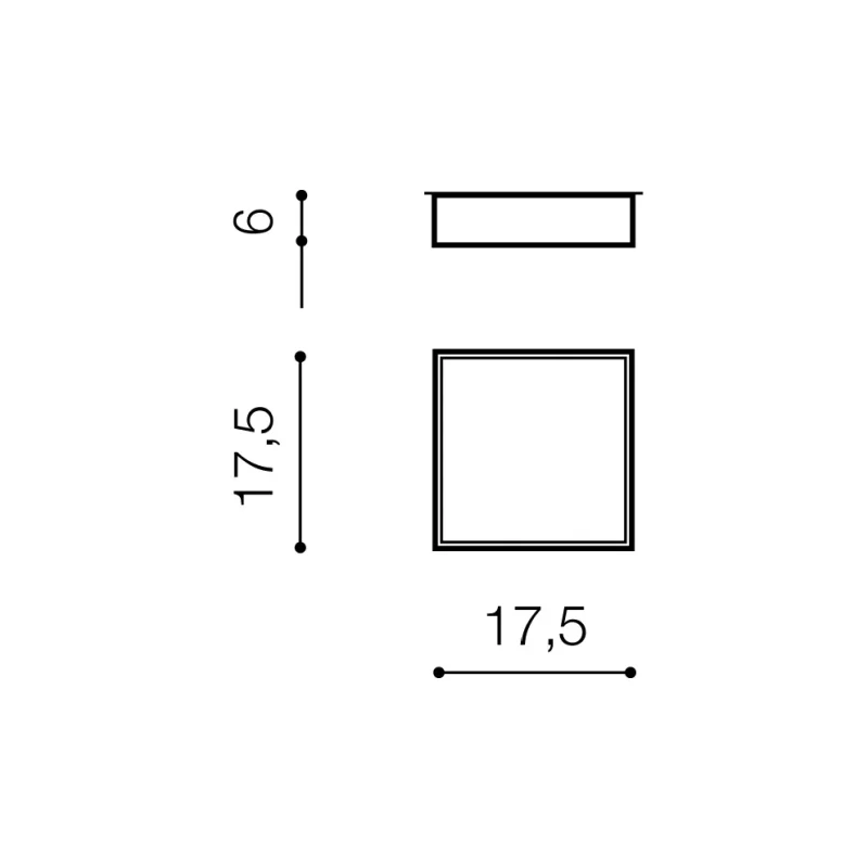 Spot aparent MONZA S 3000K, alb, finisaj mat, 230V, LED, 1x36W, 3190lm, 3000K, CRI ≥80, IP20 2