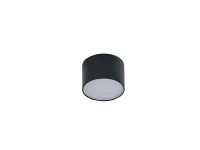 Spot aparent MONZA R 3000K, negru, finisaj mat, 230V, LED, 1x5W, 219lm, 3000K, CRI ≥90, IP20