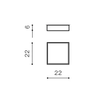 Spot aparent MONZA S, alb, finisaj mat, 230V, LED, 1x20W, 1360 ~ 1507lm, 3300-4500K, CRI ≥90, Dimm, CCT, IP20 2