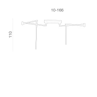Accesoriu NATALIA, crom, finisaj strălucitor, 230V, E27, 2x60W, IP20 2