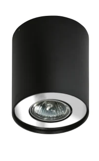 Spot aparent NEOS, negru, finisaj mat, 230V, GU10, 1x40W, IP20
