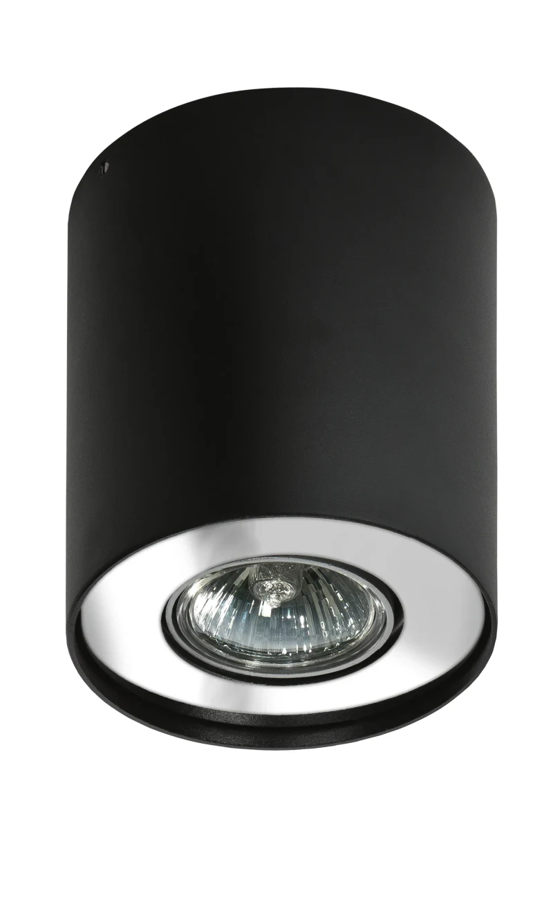 Spot aparent NEOS, negru, finisaj mat, 230V, GU10, 1x40W, IP20 2