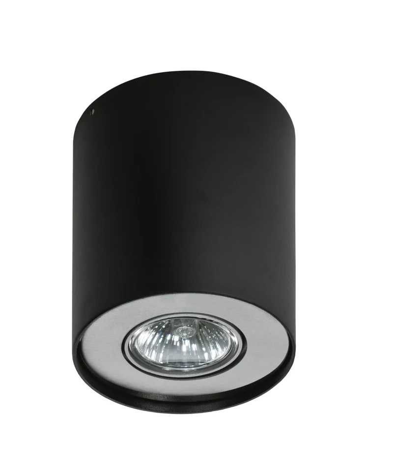 Spot aparent NEOS, negru, finisaj mat, 230V, GU10, 1x40W, IP20 2
