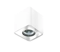 Spot aparent NINO, alb, finisaj mat, 230V, GU10, 1x40W, IP20
