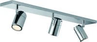 Spot NOEMIE, crom, finisaj strălucitor, 230V, GU10, 3x40W, IP44