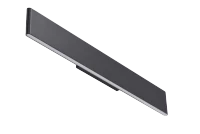 Aplică NORMAN, negru, finisaj mat, 230V, LED, 2x20W, 953lm, 3000K, CRI ≥80, IP20