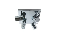 Spot NOEMIE, crom, finisaj strălucitor, 230V, GU10, 4x40W, IP44