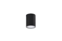 Spot aparent PAPIKO, negru, finisaj mat, 230V, GU10, 1x40W, IP65