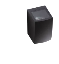 Aplică REZIA, negru, finisaj mat, 230V, GU10, 1x40W, IP54