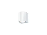 Aplică RIMINI, alb, finisaj mat, 230V, GU10, 1x40W, IP54