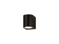 Aplică RIMINI, gri închis, finisaj mat, 230V, GU10, 1x40W, IP54
