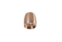 Spot aparent ROTONDO, bronz, finisaj periat, 230V, GU10, 1x40W, IP20