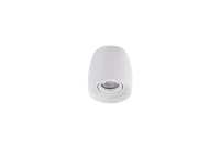 Spot aparent ROTONDO, alb, finisaj mat, 230V, GU10, 1x40W, IP20