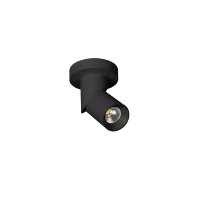 Spot aparent SANTOS, negru, finisaj mat, 230V, LED, 1x9W, 647lm, 3100K, CRI ≥80, IP20