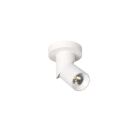 Spot aparent SANTOS, alb, finisaj mat, 230V, LED, 1x9W, 647lm, 3100K, CRI ≥80, IP20