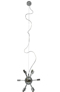 Accesoriu SIRIUS, crom, finisaj strălucitor, 230V, G9, 12x40W, IP20
