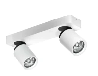 Spot TOMI, alb, finisaj mat, 230V, GU10, 2x40W, IP20