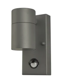Aplică ULF, gri închis, finisaj mat, 230V, GU10, 1x35W, IP44