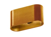 Aplică VEGA, auriu, finisaj periat, 230V, G9, 1x40W, IP20