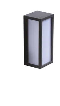 Aplică VENETO, gri închis, finisaj mat, 230V, E27, 1x18W, IP54