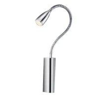 Aplică VERONICA, crom, finisaj strălucitor, 230V, LED, 1x3W, 98lm, 3100K, CRI ≥80, IP44