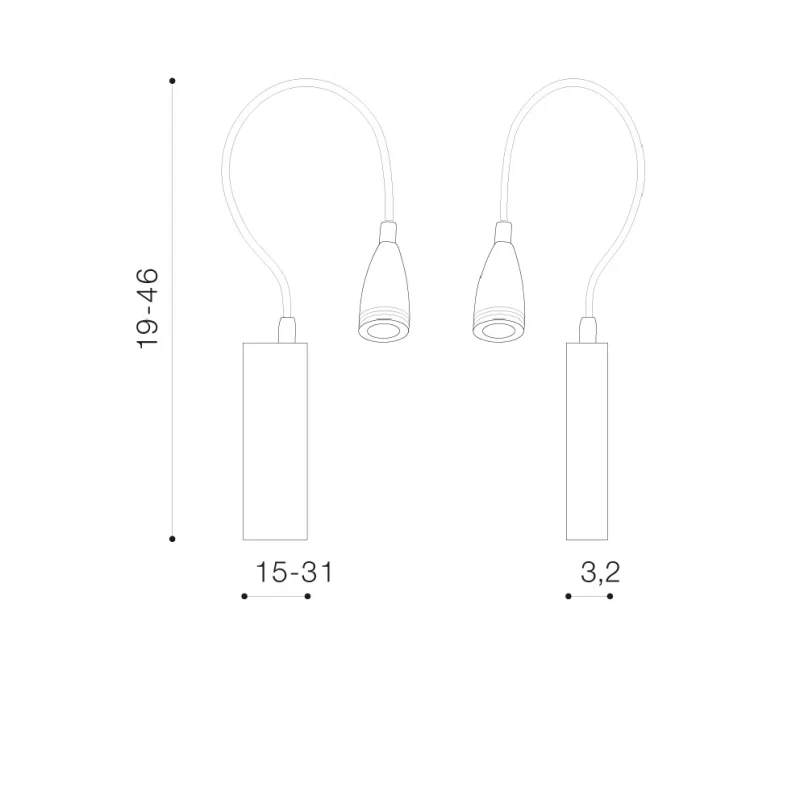 Aplică VERONICA, crom, finisaj strălucitor, 230V, LED, 1x3W, 98lm, 3100K, CRI ≥80, IP44 2