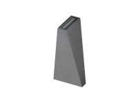 Aplică ZITA, gri deschis, finisaj mat, 230V, LED, 2x6W, 109lm, 3200K, CRI ≥80, IP54