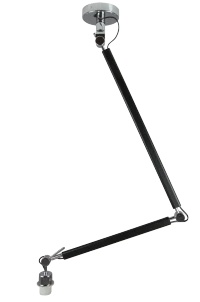 Accesoriu ZYTA M, negru, finisaj mat, 230V, E27, 1x60W, IP20