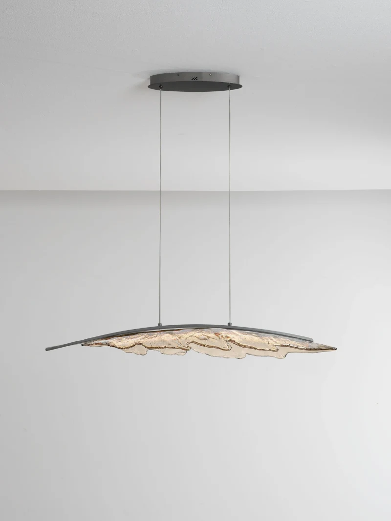 Suspensie AMADO LED 27 W, 230 V, 1112 lm, 3000K, IP20, CRI>80, aluminiu și sticlă 4