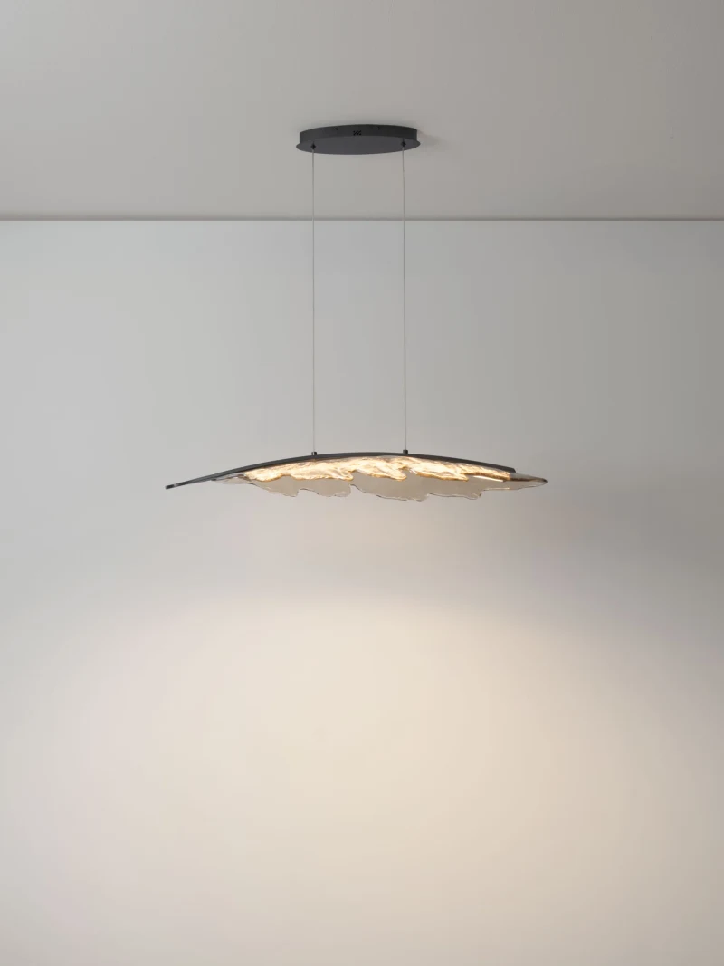 Suspensie AMADO LED 27 W, 230 V, 1112 lm, 3000K, IP20, CRI>80, aluminiu și sticlă 9